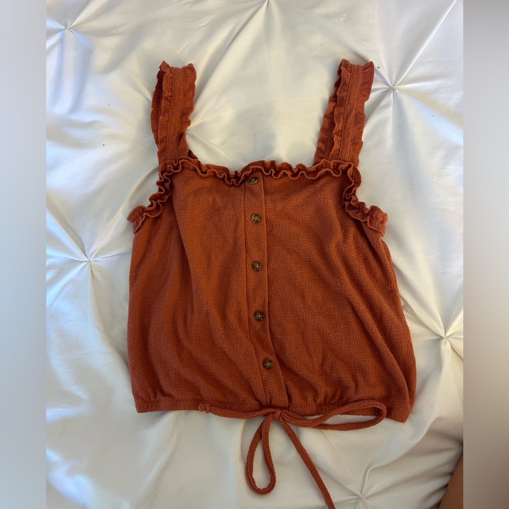 Dry Goods Cute tank top with tie